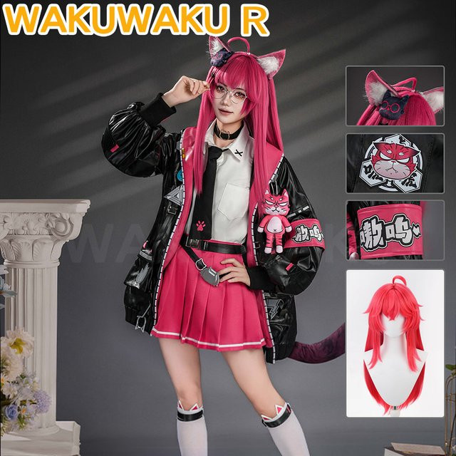 Nanally Collins Neverness to Everness Cosplay-Kostüm, Damenkleid, Mint - Bild 1