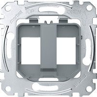 Merten Abdeckung Befestigungsplatte für Kommunikationssteckverbinder Transparent MEG4566-0080 - Bild 1