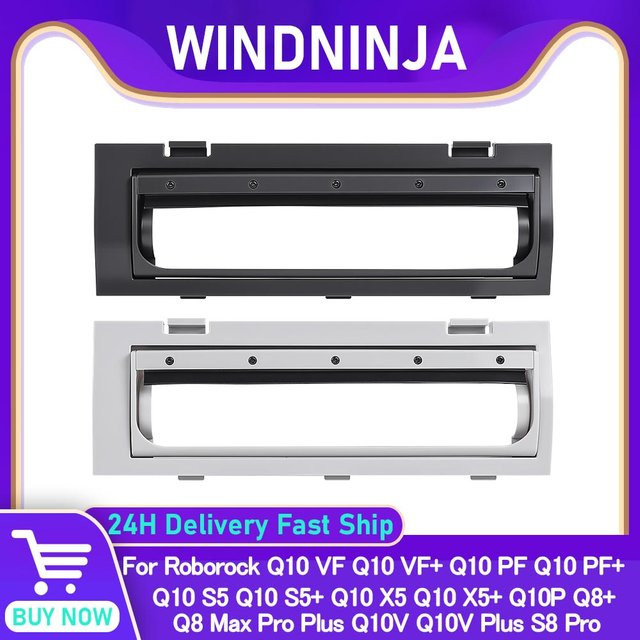 Roborock Hauptbürstenabdeckung in Weiß für Q10 S5, Q10 S5+, Q10 VF, Q10 VF+, Q10 PF+, Q10 X5, Q10 X5+, Q8 Max Pro Plus, Q10V Plus und S8 Pro Plus Staubsauger - Bild 1