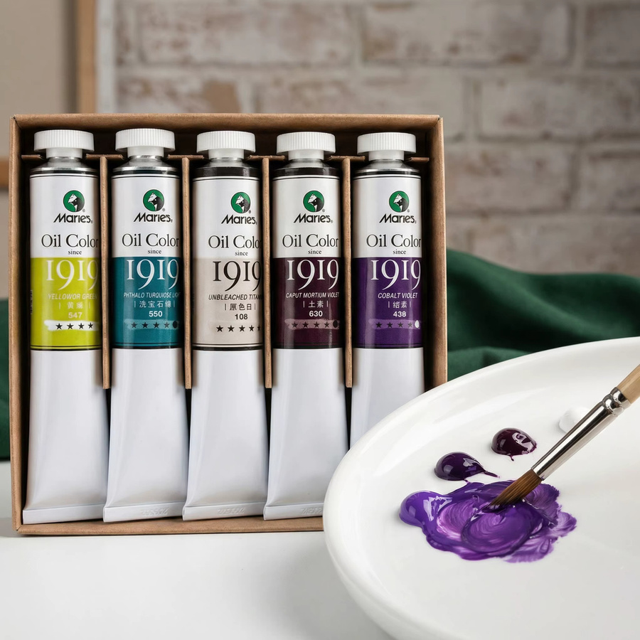 Marie's Professionelle Ölfarbe Set mit 86 Farben, 50 ml pro Tube - Bild 1