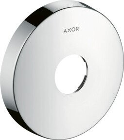 Hansgrohe Verlängerungsrosette iBox Universal für 1-Loch Armaturen, rund, Farbe: Brushed Nickel/Silber - Bild 1