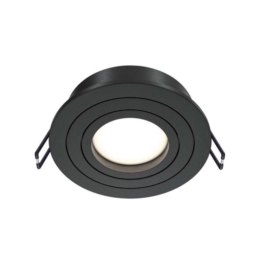 Technical Einbauleuchte Atom DL023-2-01B aus Aluminium in Schwarz mit IP20 Schutzart - Bild 1