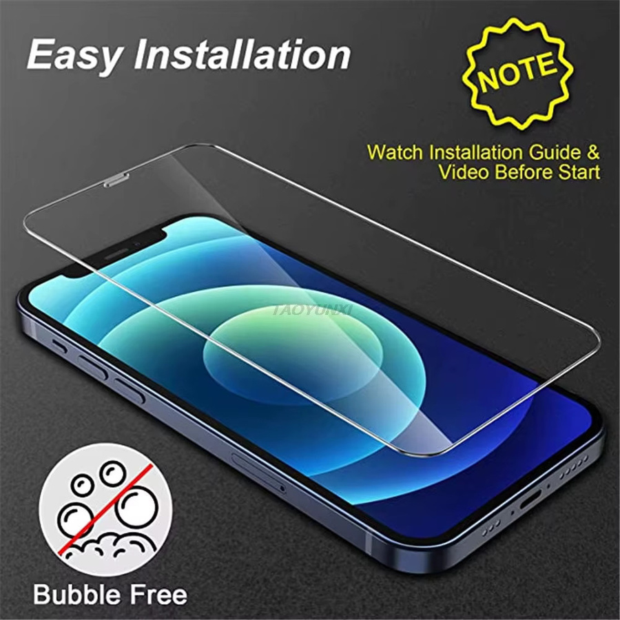 TAOYUNXI Schutzglas transparent für iPhone Modelle (iPhone 18 Pro bis iPhone 7/8 Plus) - Bild 4