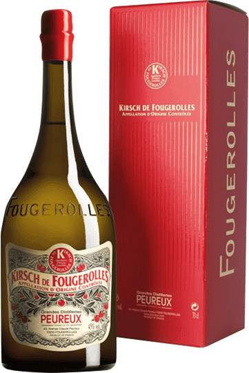 Les Grandes Distilleries Peureux, Kirsch de Fougerolles AOC, Obst- & Kräuterbrand, 0,7 l - Bild 1