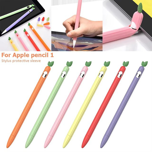 Gemüse-Silikon-Stiftabdeckung für Apple Pencil 1. und 2. Generation als Schutzhülle für deinen Tablet-Touch-Stylus - Bild 1