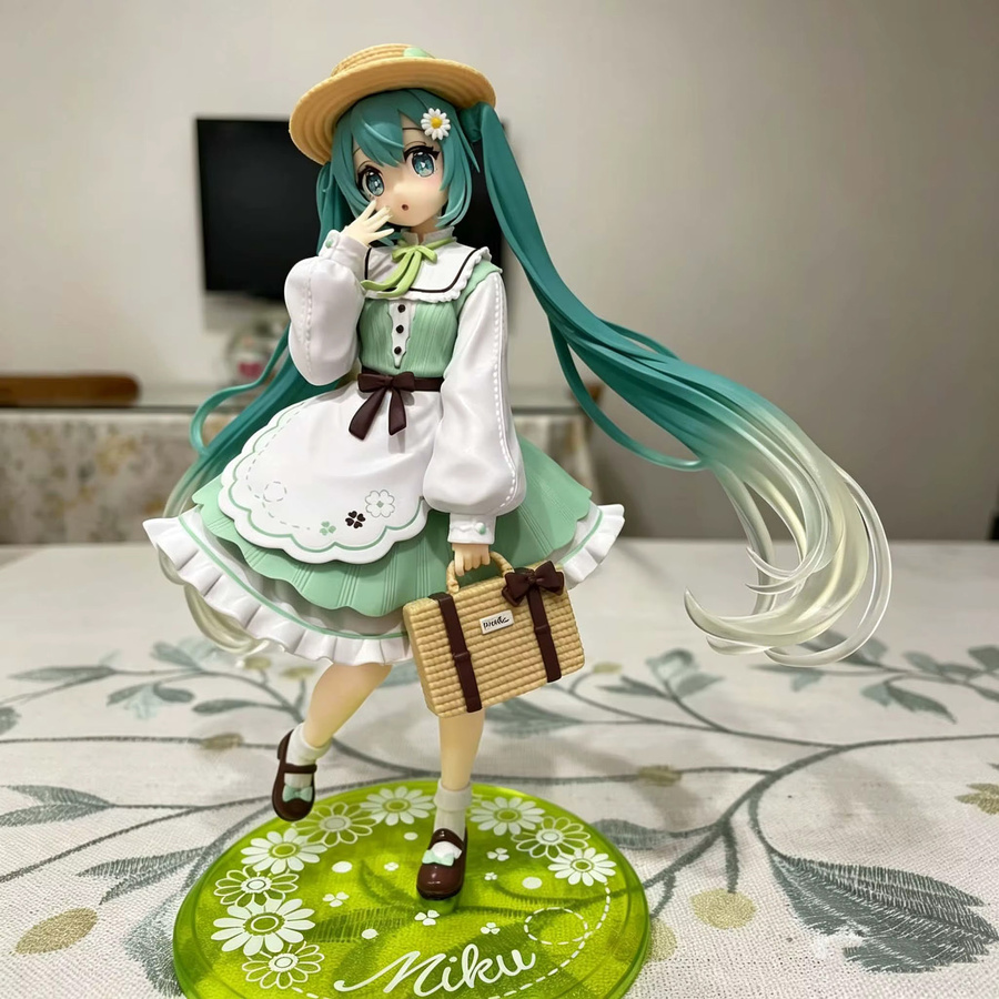 Bandai Hatsune Miku Blumenfee Kleeblatt, Actionfigur, 14cm - Bild 2