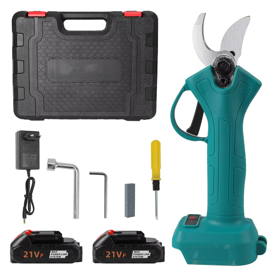 Bürstenlose elektrische Gartenschere mit 25 mm Schnittweite für Makita LXT 20V Akku in Blau - Bild 7