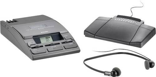 Philips Analoges Diktier- und Wiedergabegerät in Schwarz - Bild 1