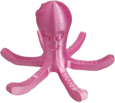 Oktopus Flaschentrocknerständer aus Kunststoff in Rosa für Tassen, Flaschen und Becher - Bild 1