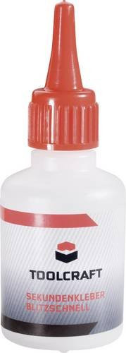 TOOLCRAFT Sekundenkleber SG15.F50, transparent, 50 g - Bild 1