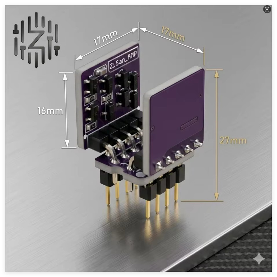 Zi Shan DIP Dual-Operationsverstärker Upgrade-Ersatz für AD8620 NE5532 OPA2604 OP275 AD797 MUSES02 MMBT Mosfet - Bild 2