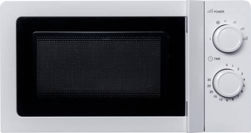 Silva Homeline MW 21.1 Mikrowelle in Weiß mit 700 W Leistung und Timerfunktion - Bild 1