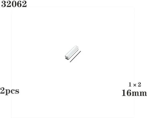LEGO Tech Kreuzachsen, Bausteine, Weiß, ab 6 Jahren - Bild 1