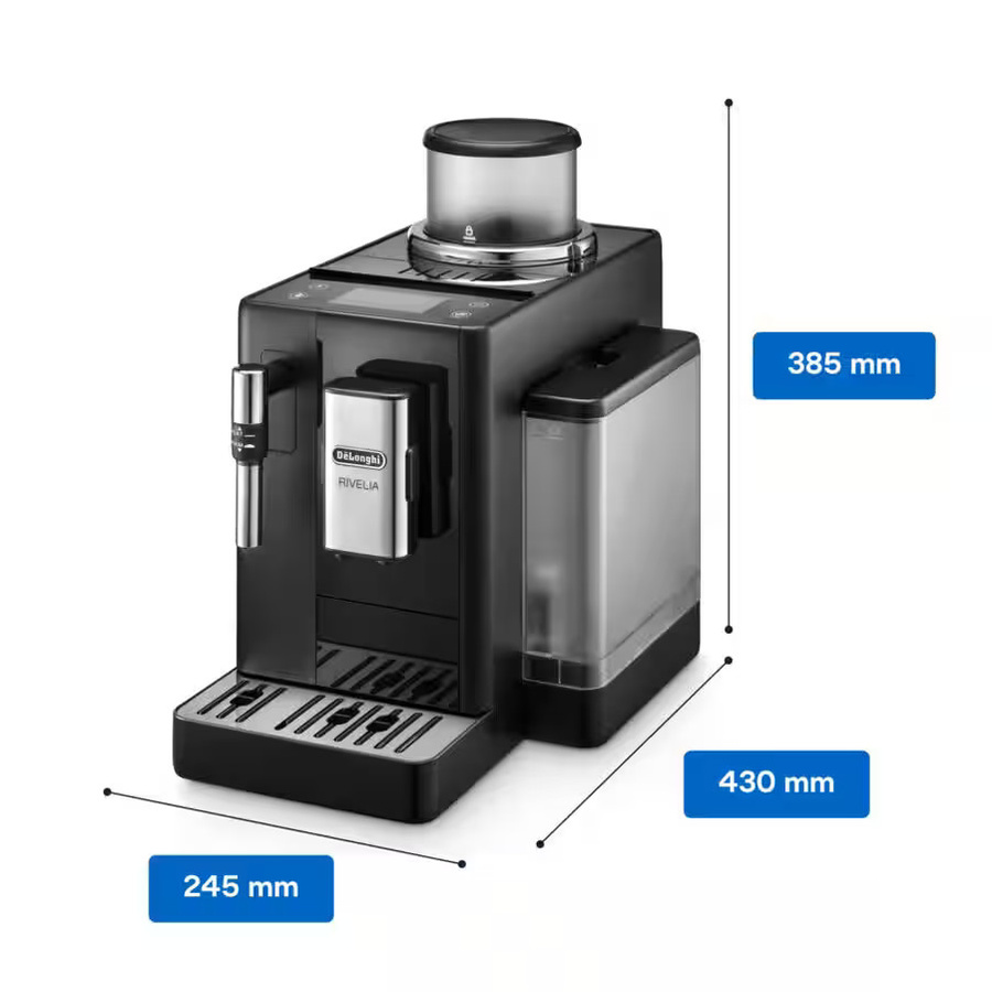 De'Longhi Rivelia Kaffemaschine Onyx Black EXAM440.35.B-second B/T/H: 38,5 x 24,5 cm - Bild 4