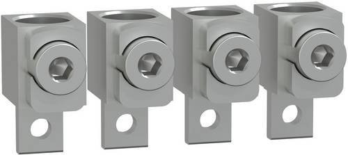 Schneider Electric TPSCON50 Kabelsteckverbinder, 4 Stück, Silber - Bild 1