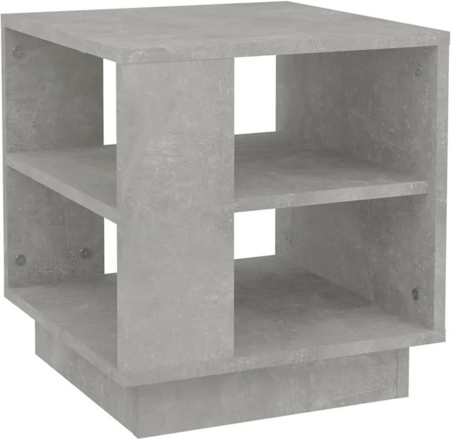 vidaXL Couchtisch in Grau mit modernem Design aus Holzwerkstoff, B/T/H: 40 x 40 x 43 cm - Bild 1