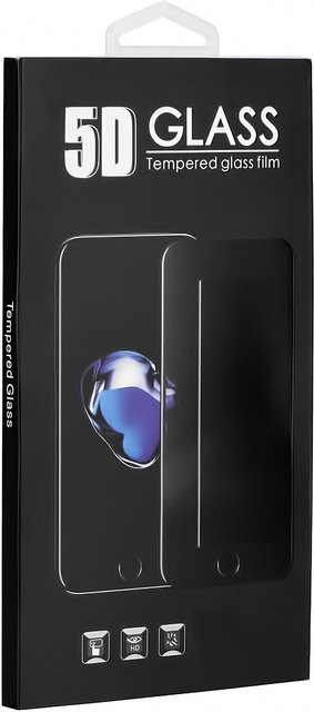 OEM Panzerglas für Xiaomi Redmi 9A und Redmi 9C, 5D Full Glue, Schwarz, 9H Härtegrad - Bild 1