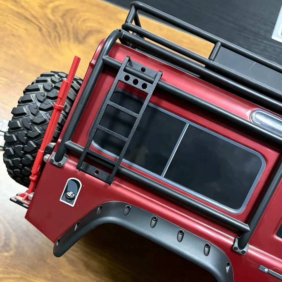 HobbyCorki Metall-RC-Leiter-Treppen-Upgrade-Teile, Zubehör, Schwarz - Bild 3