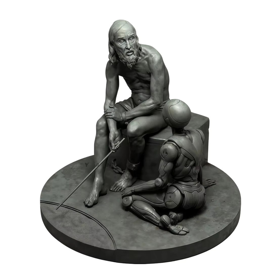 CLEAN SPACE Fantasy, Resin-Soldatenmodell, unmontierter und unbemalter Bausatz - Bild 4