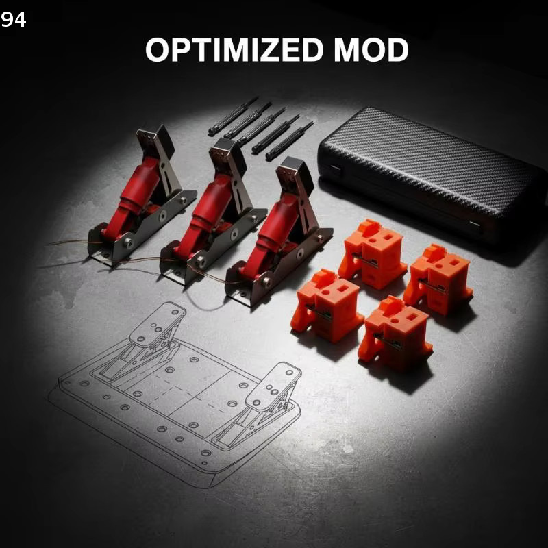 Logitech Drei-Pedal-Modifikationsset für SIM-Racing kompatibel mit G923 G920 G29 G27 G25 - Bild 3