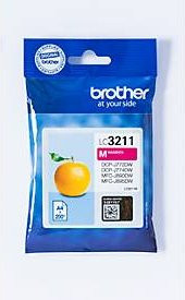 Original Brother Tintenpatrone LC-3211M für Inkjet-Drucker, Farbe: Magenta - Bild 2