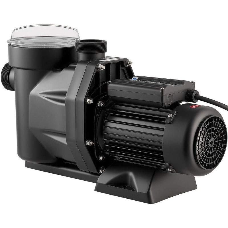 Buying Solutions, MB Einphasen-Schwimmbadpumpe in Schwarz mit 1300W Leistung, 28.800 L/H Durchfluss und 24-Stunden-Timer - Bild 7