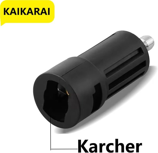 Kaikarai Schnellkupplungs-Adapter für Hochdruckreiniger kompatibel mit Karcher Power Washer Zubehör für Pistole und Schlauch - Bild 1