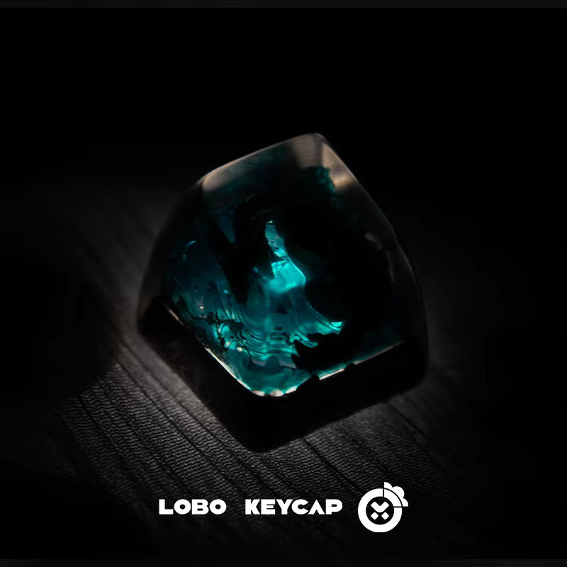 Attack Shark Anime Keycap für mechanische Tastaturen mit lichtdurchlässigem Harz und Single Character Animation Design - Bild 3