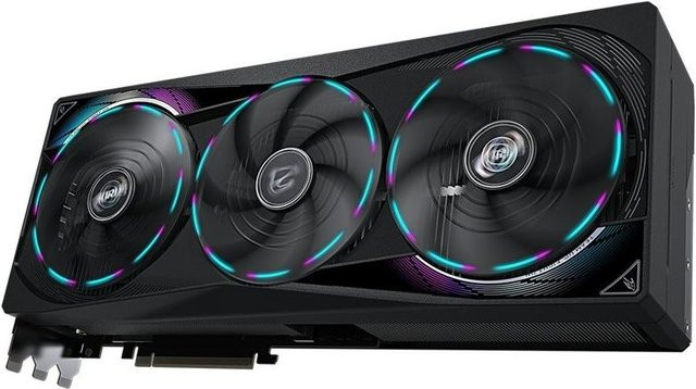 Gigabyte AORUS GeForce RTX 5080 MASTER Grafikkarte mit 16 GB GDDR7-RAM, PCIe x16, HDMI 2.1 und DisplayPort 2.1 in Schwarz - Bild 2