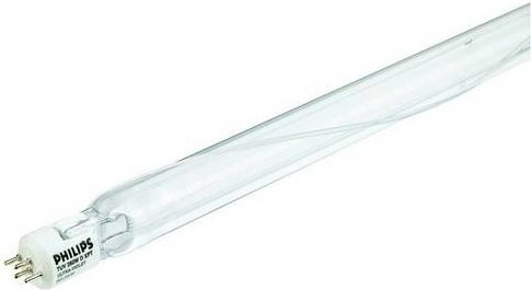 Philips UV-Lampe Steckfassung 335W transparent, Durchmesser: 32 mm, Länge: 1512 mm, 80V - Bild 1