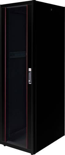 Roline Netzwerkschrank 19 Zoll Schwarz B/H/T: 600 x 2010 x 800 mm - Bild 1