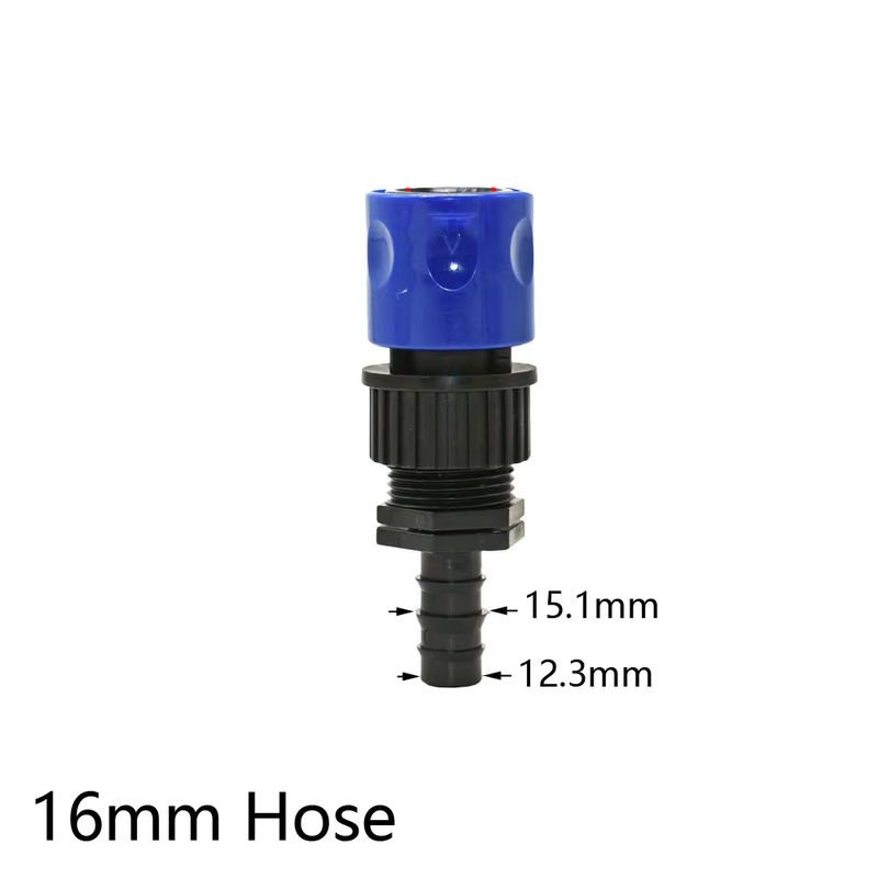WYZXM PE-Rohrverbindung mit Widerhaken für Gartenbewässerungsschläuche, Hose Tail Kupplung für Anschlüsse 4/7, 8/11, 16/20, 25 mm sowie 1/4 Zoll, 3/8 Zoll, 1/2 Zoll, 3/4 Zoll und 1 Zoll - Bild 2