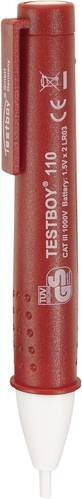 Testboy TB110 Berührungsloser Spannungsprüfer CAT III 1000V mit LED in Rot - Bild 1