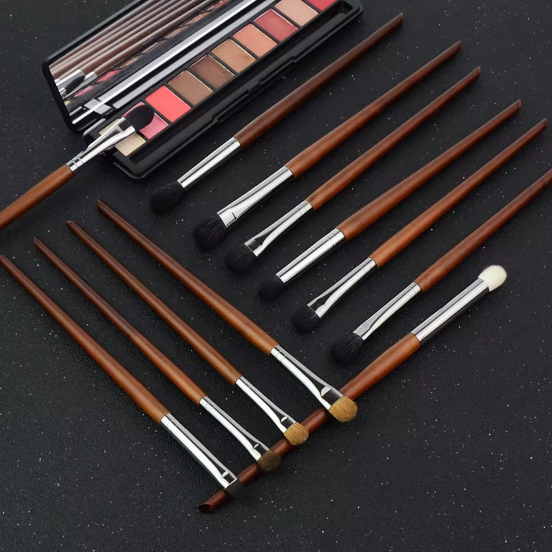 Augen-Make-up Pinsel Set, 5-teilig, Tierhaar - Bild 2