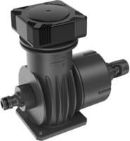 Gardena Micro-Drip-System Basisgerät 2000 mit 4,6mm Anschlussstück in Schwarz - Bild 1