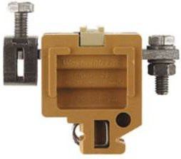Weidmüller Durchgangsreihenklemme 0170020000 Schraube Beige 10 Stück - Bild 1
