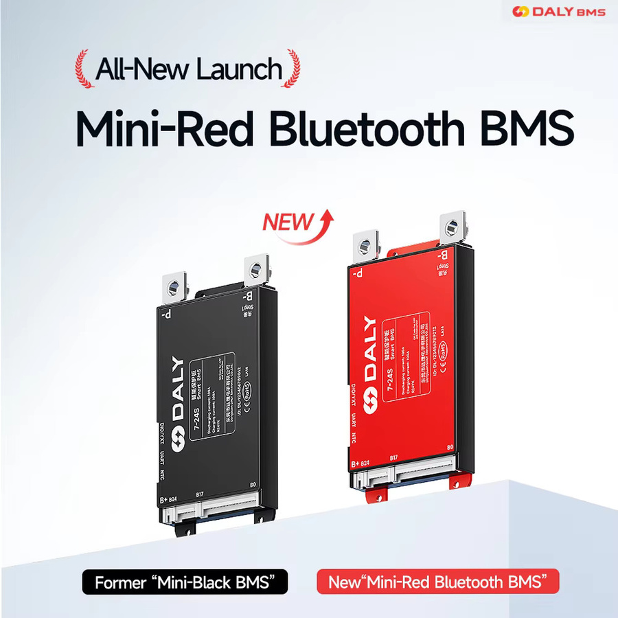 Daly Smart BMS mit 4,3 Zoll LCD Display und Bluetooth für LiFePO4 und Li-Ion, kompatibel mit 4S bis 24S, wählbar zwischen 100A, 120A, 150A und 200A - Bild 2