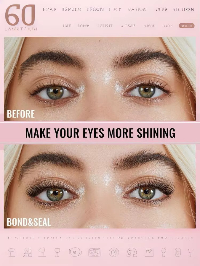 BSIMONE 2-in-1 Wimpernkleber und Wimpernversiegelung, Unisex - Bild 3