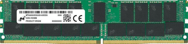 Micron MTA18ASF4G72PDZ-3G2F1R Speichermodul 32 GB DDR4 3200 MHz in Grün - Bild 1
