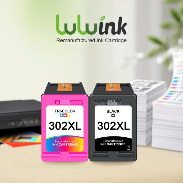 Tintenpatronen Set 302 XL kompatibel mit HP Envy 4520, Officejet 5220, 5255, 3830 und Deskjet 1110 in Schwarz und Dreifarbig - Bild 1