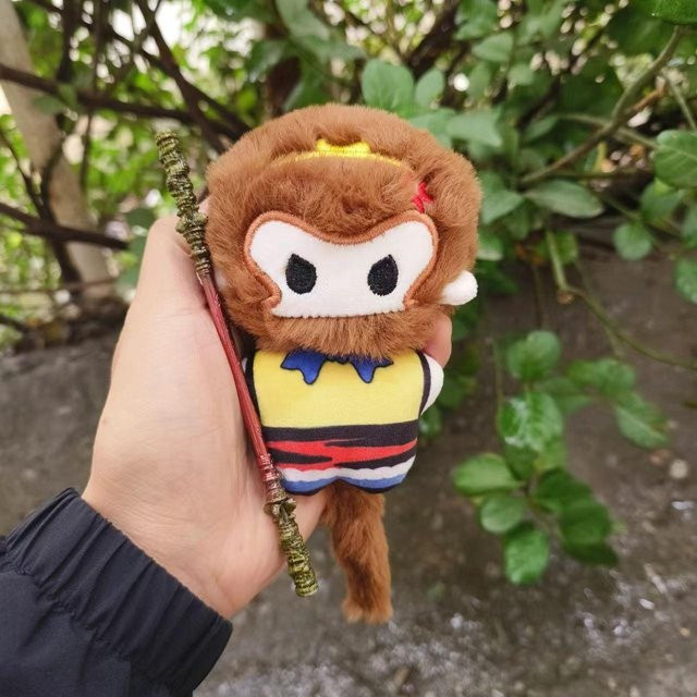 Black Myth Sun Wukong Affenkönig Plüschtier, Plüsch / Textil, 10cm, ab 14 Jahren - Bild 1