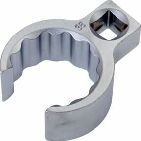 Hazet Doppel-Ringschlüssel 36 mm mit 1/2 Zoll Vierkant hohl in Silber - Bild 1