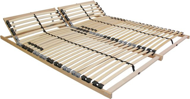 BeCo Lattenrost BeCoEasy 4 all aus Birkenschichtholz mit verstellbarem Kopfteil, B/T: 180 x 200 cm - Bild 1
