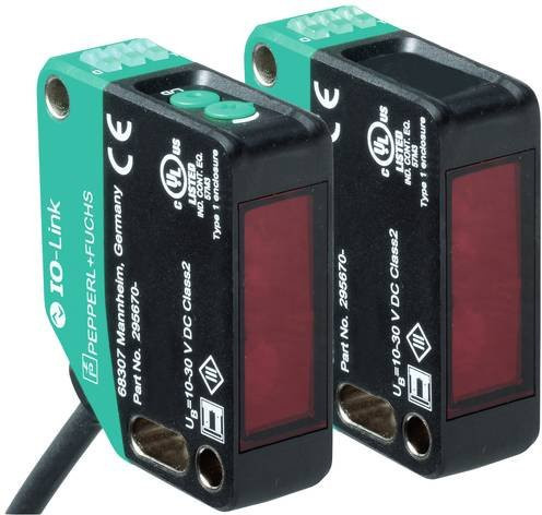 Pepperl+Fuchs Einweg-Lichtschranke OBE25M-R200-SEP-IO-0,3M-V3 301019 in Rot und Multicolour - Bild 1