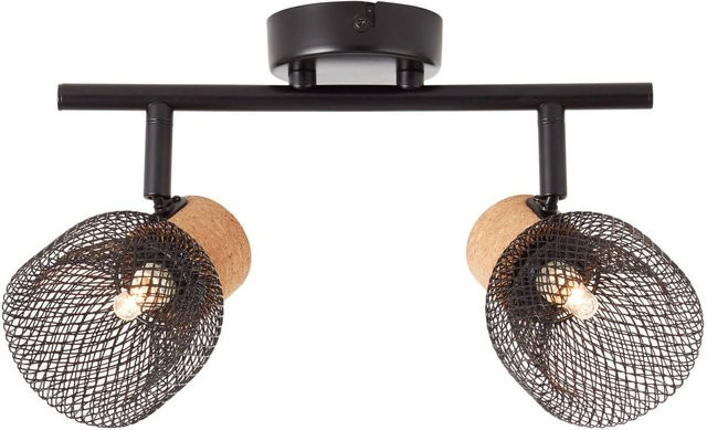 Brilliant Lampe Flaka Spotrohr 2-flammig in Schwarz Matt mit schwenkbaren Köpfen für G9 LED-Leuchtmittel - Bild 1