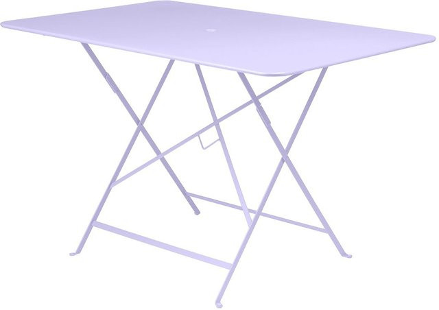 Fermob Bistro Klapptisch Viereckig aus lackiertem Stahl in Beige - Bild 1