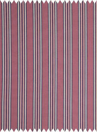 Quenin Fabric Houlgate Textil Stoff in Rosa gestreift - Bild 1