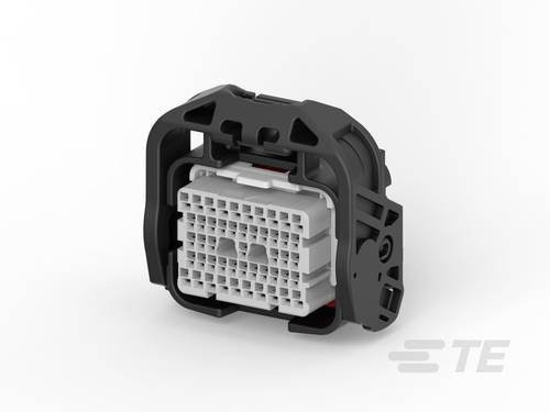 TE Connectivity Buchsengehäuse-Kabel 1747731-2 in Schwarz - Bild 1