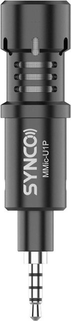 SYNCO MMicU1P Mini Smartphone Nieren-Kondensatormikrofon in Schwarz mit 3,5mm TRRS Stecker - Bild 1