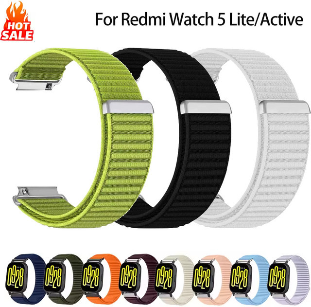 Xiaomi Uhrenarmband Nylon, green, Unisex, 22 mm - Bild 1